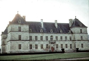 Utsiden av Chateau, bygget c.1546